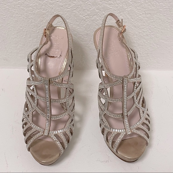 Vince Camuto Janene Platform Sandal Sz 7.5 M - Picture 6 of 16